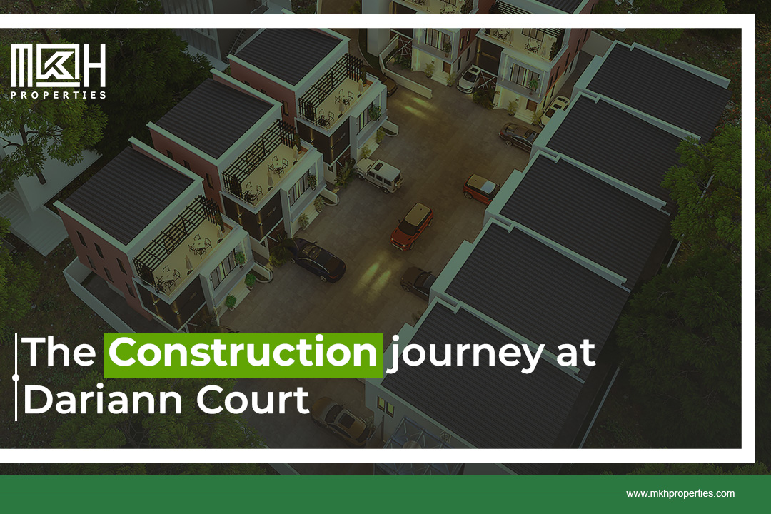 The construction journey at Dariann Court - Luxury Smart Houses in Lagos Nigeria