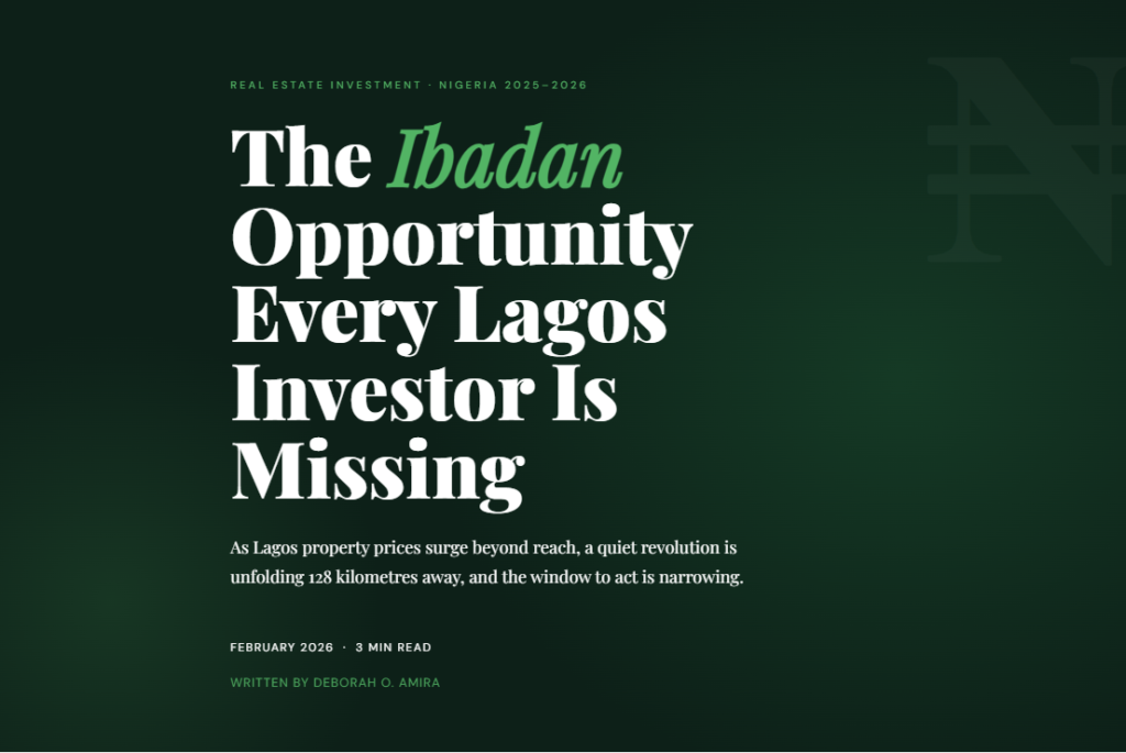 Ibadan Real Estate Investment